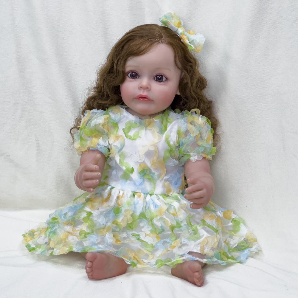 2163 Green Dress Dolls Photo