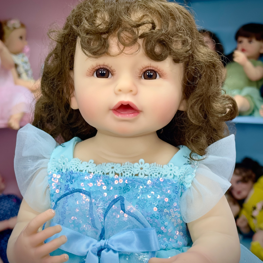 3051 Crown Blue Dress Doll